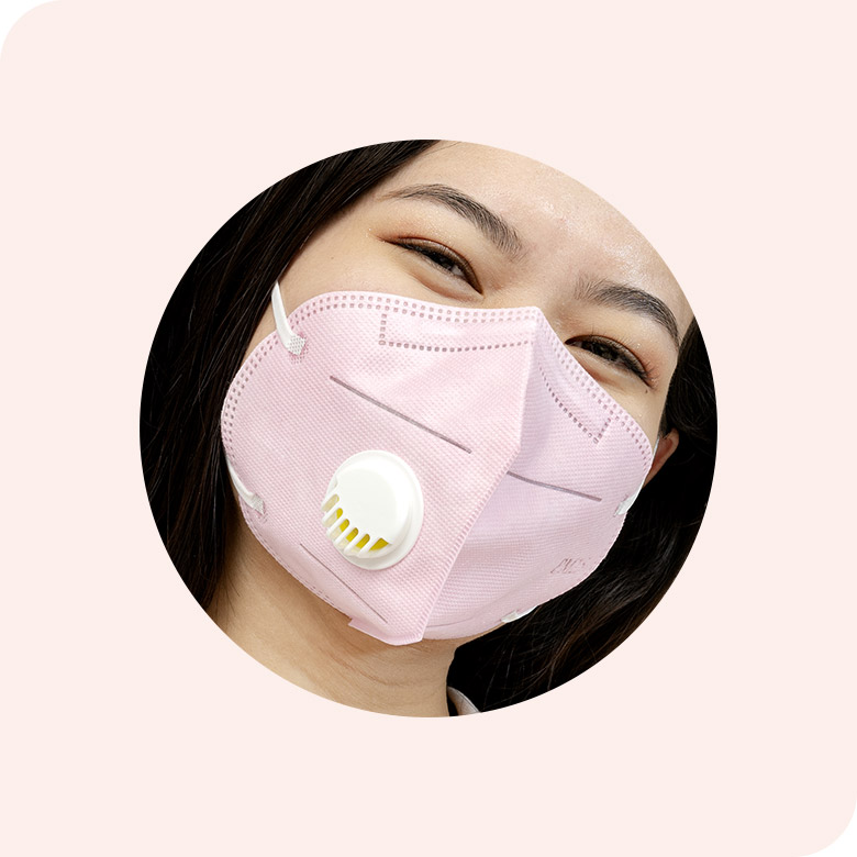 Be Face Mask Pink